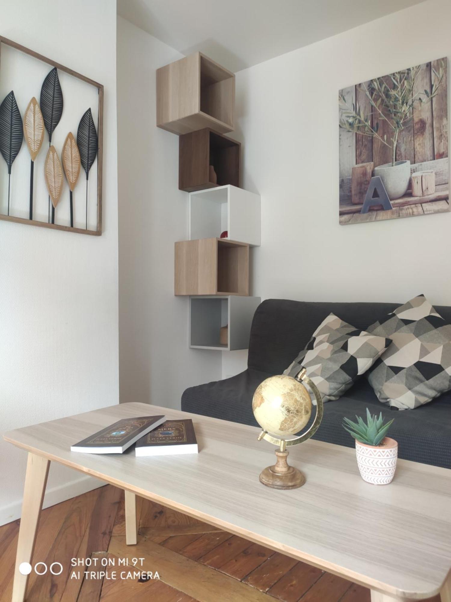 Chaleureux T2 Au Style Vintage - Rue Gratuite Apartment Amiens Ngoại thất bức ảnh